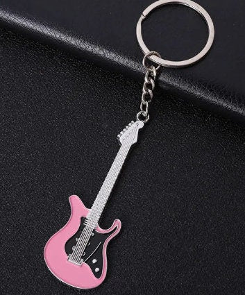 Guitar Keychain