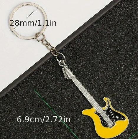 Guitar Keychain