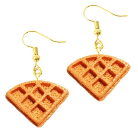 Waffle Earrings