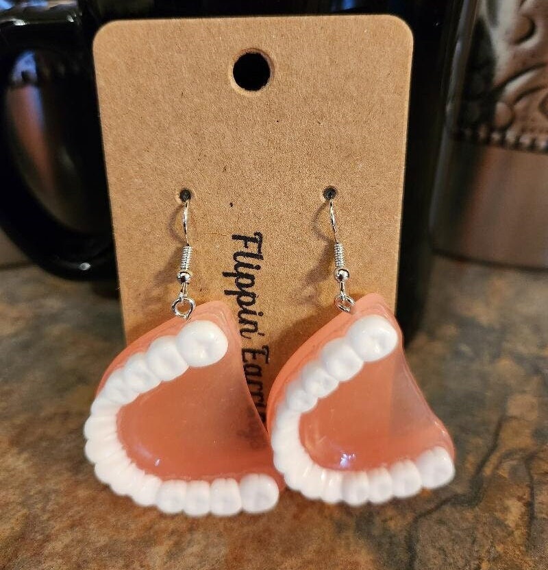 Teeth Earrings