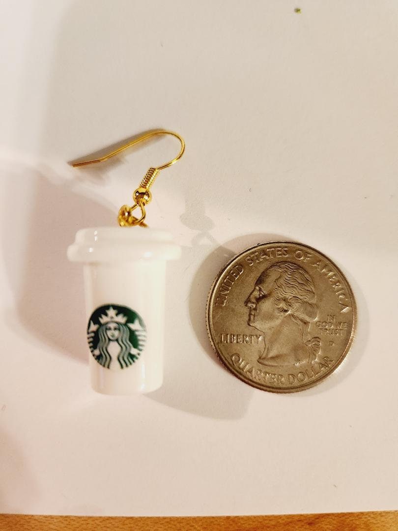 Coffee To-Go Cup Earrings