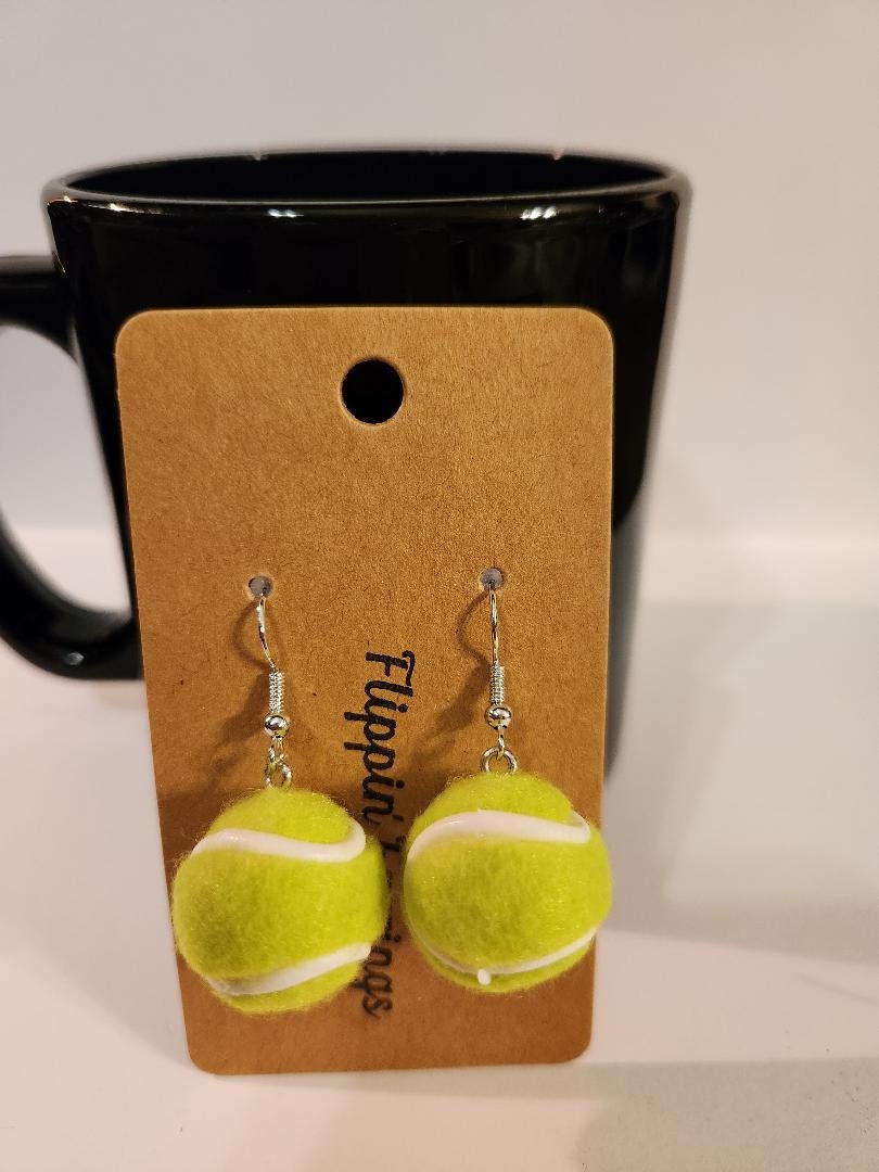 Tennis Ball Earrings