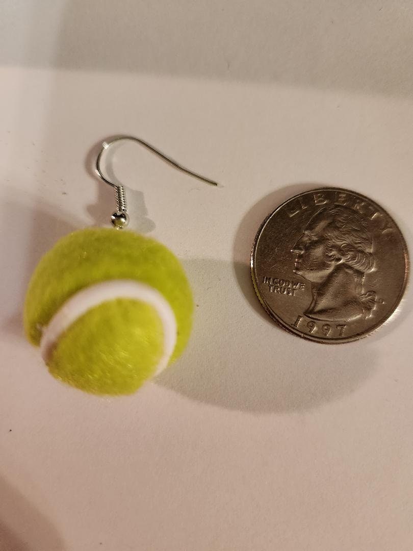 Tennis Ball Earrings