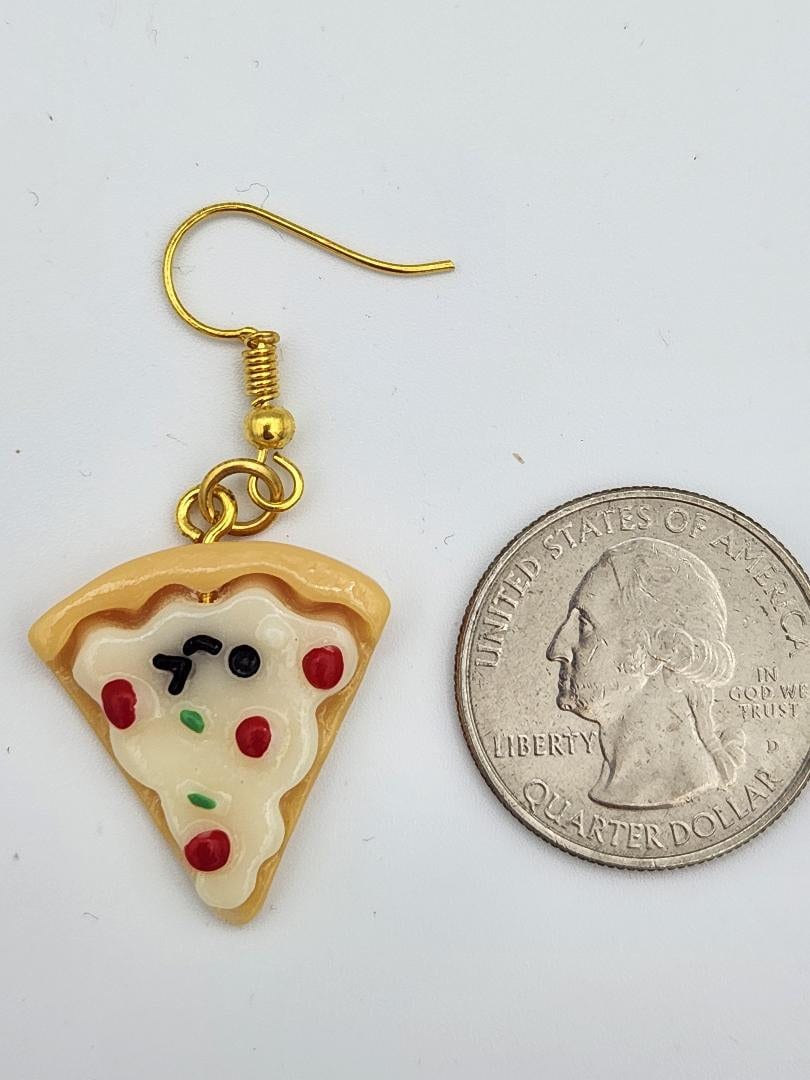 Pizza Earrings