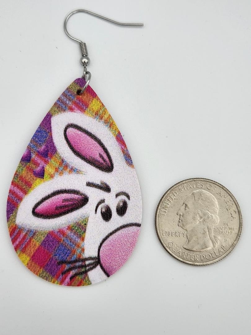 Bunny Face Earrings