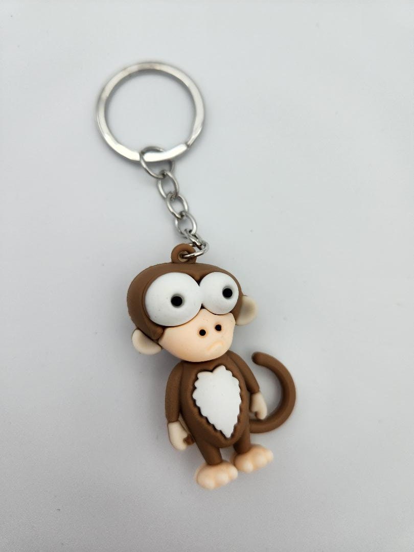 Big Eyed Animal Keychains