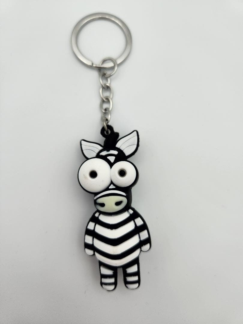 Big Eyed Animal Keychains