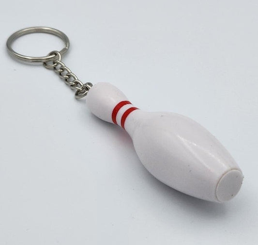 Bowling Pin Keychain