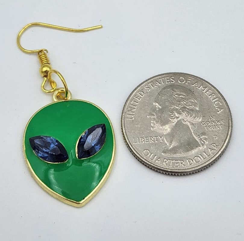 Alien Earrings