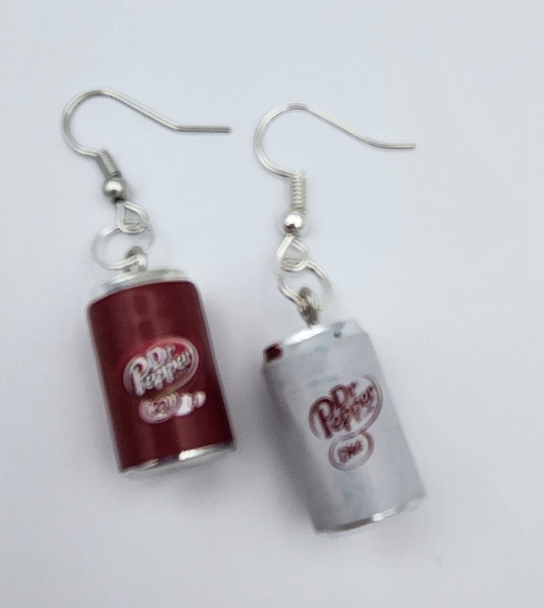 Soda Earrings drpepper inspired