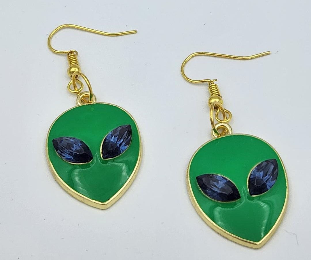 Alien Earrings