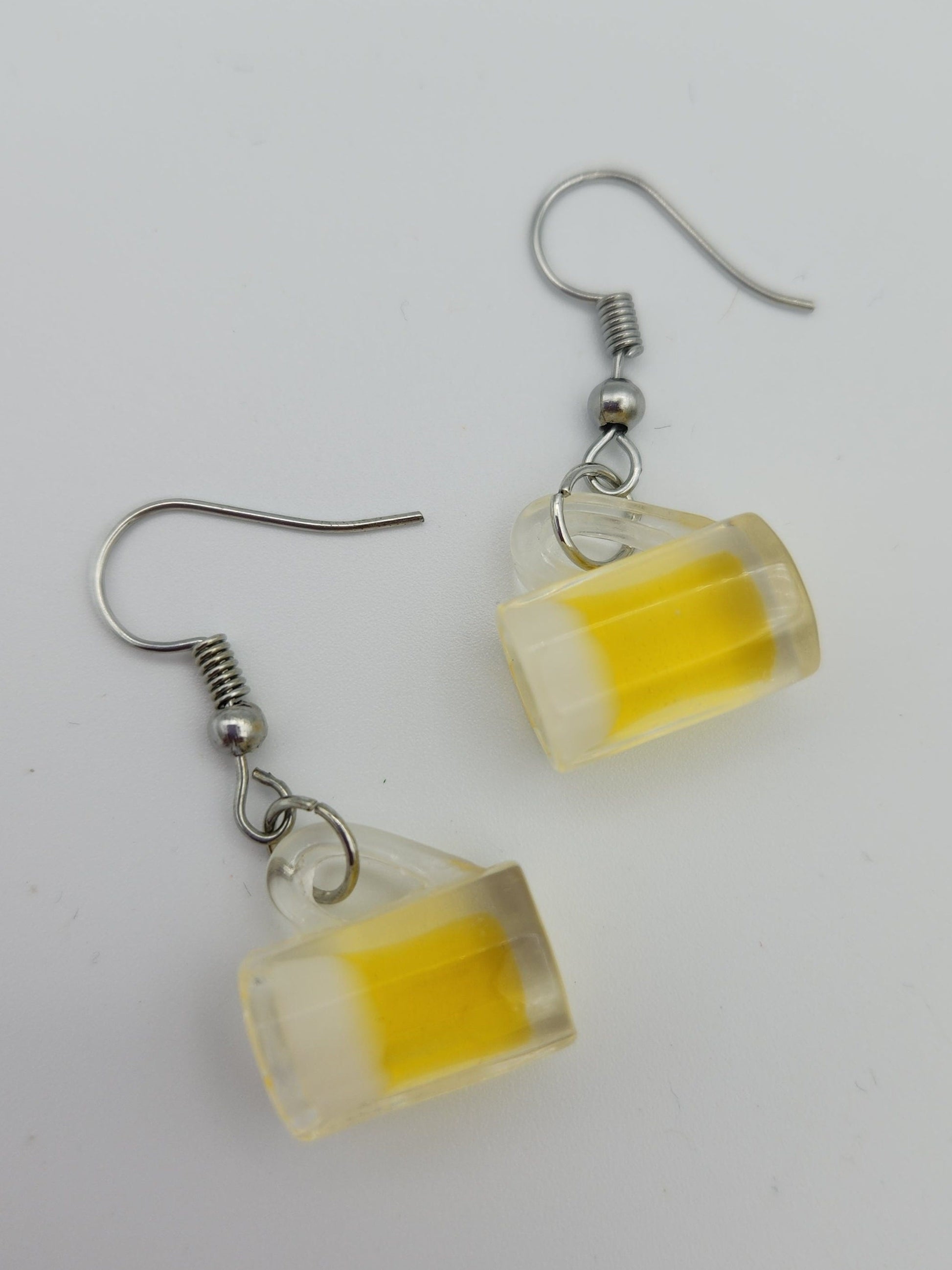 Beer Mug Earrings