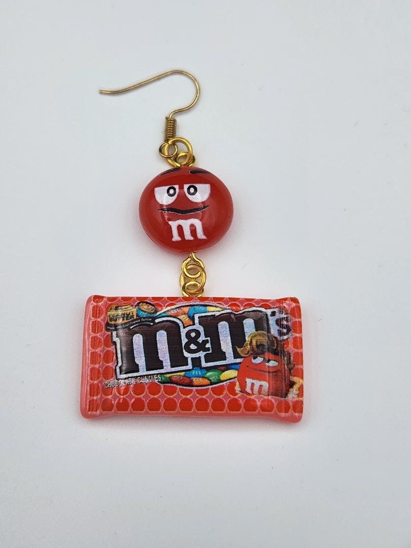 M & M earrings