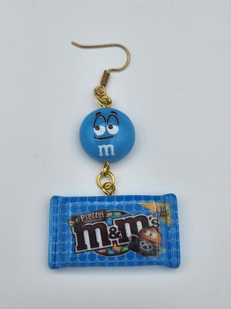 M & M earrings