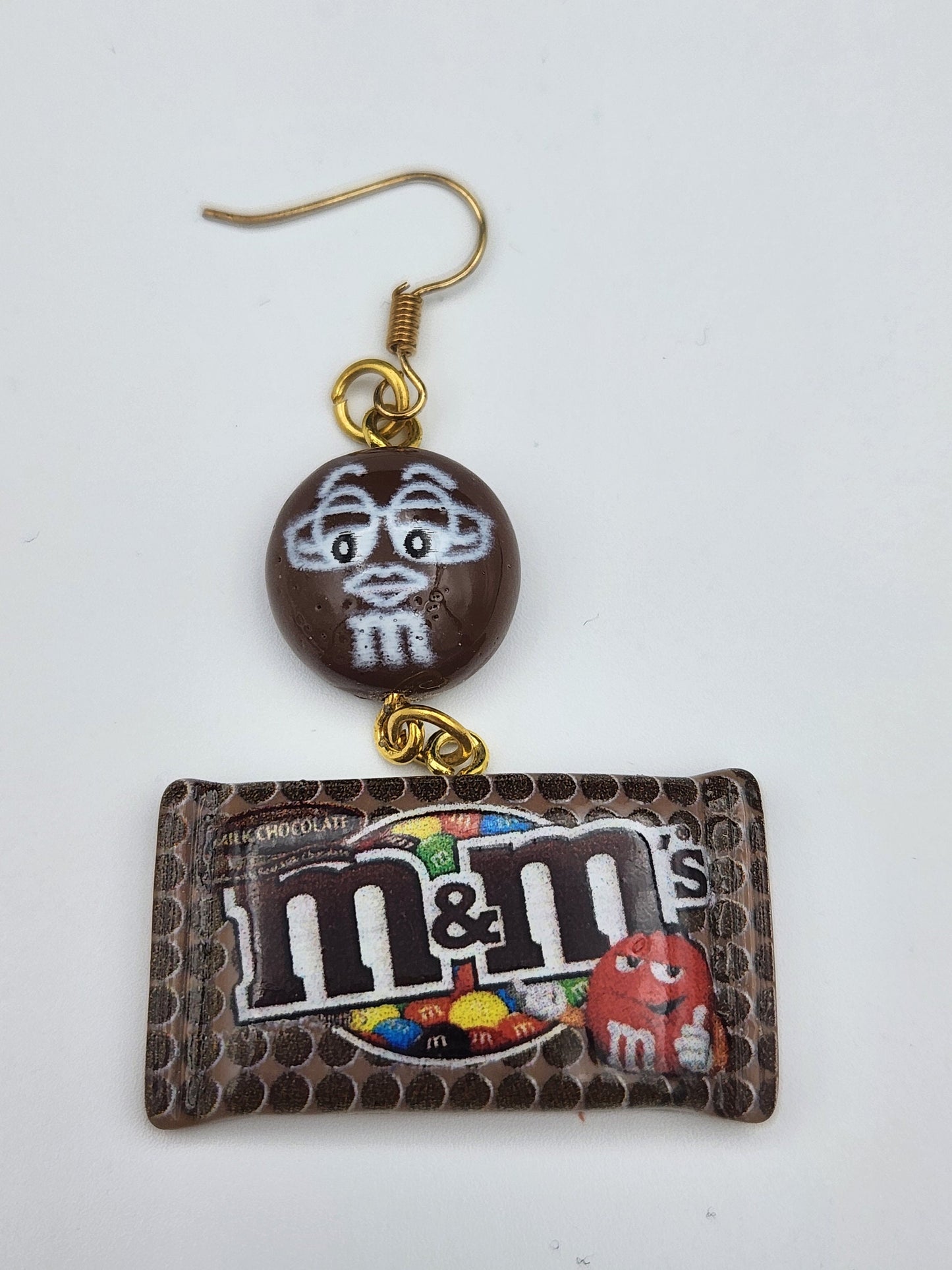 M & M earrings