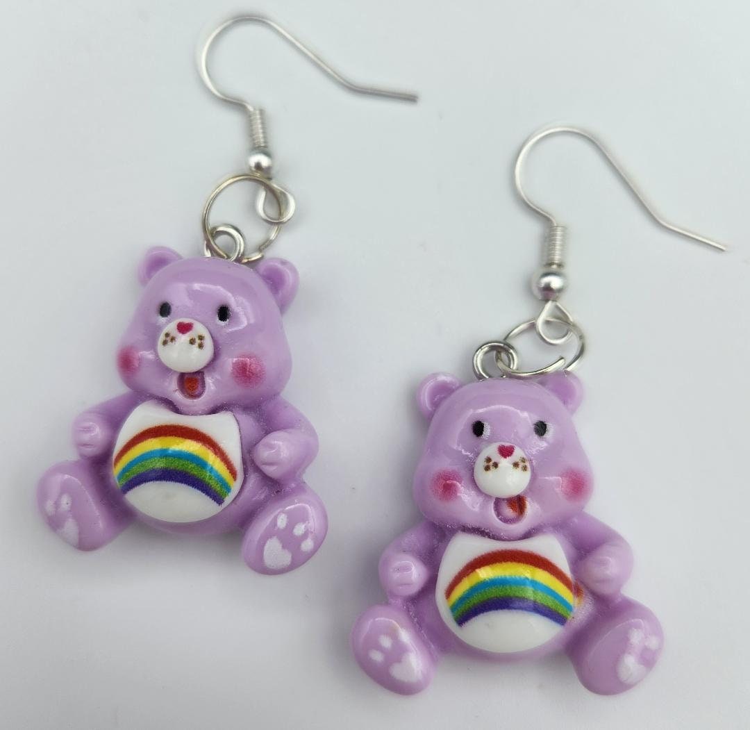 Cute Retro Bear Earrings