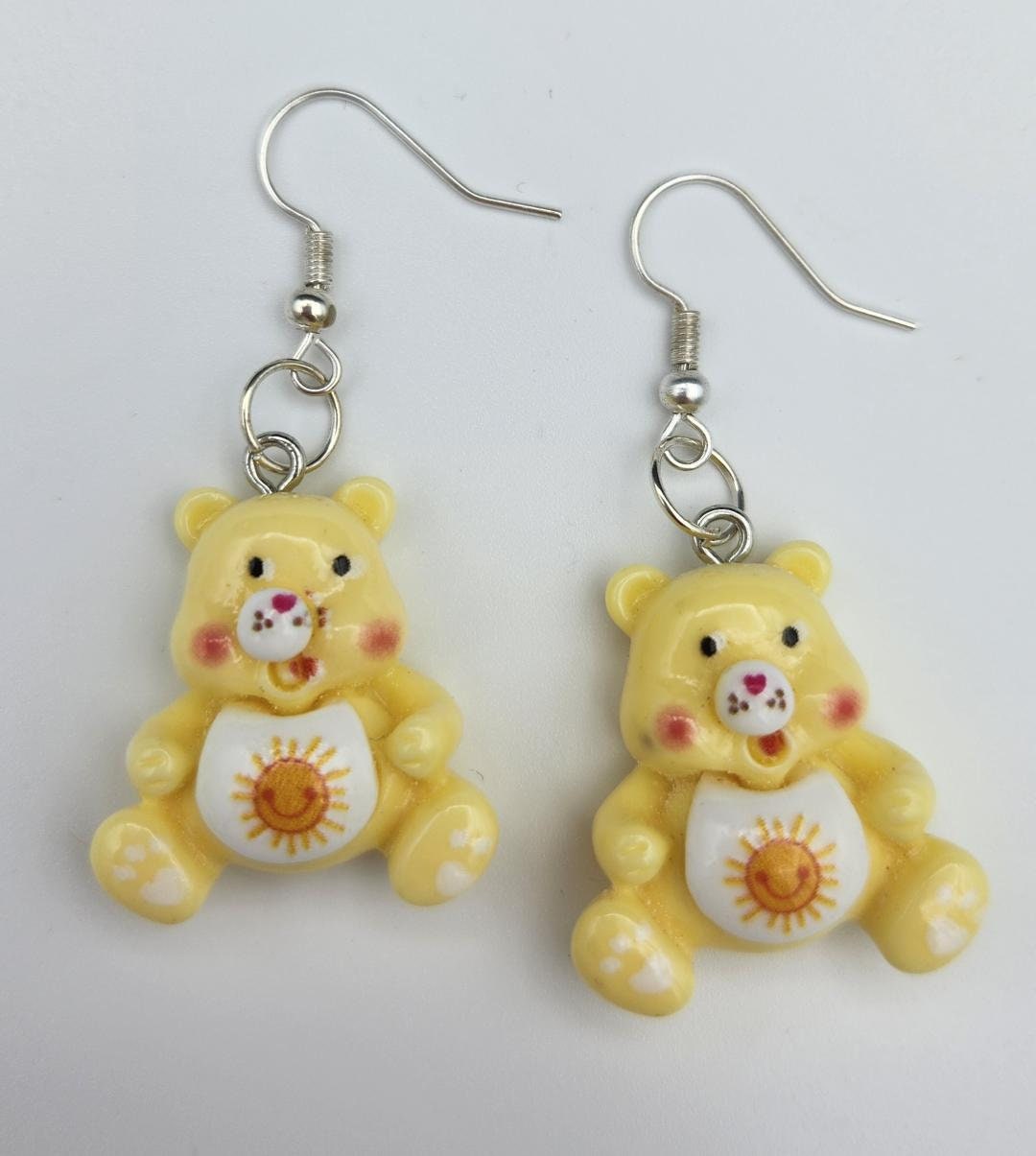 Cute Retro Bear Earrings