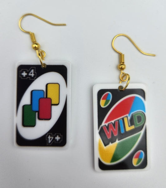 Card Game Earrings