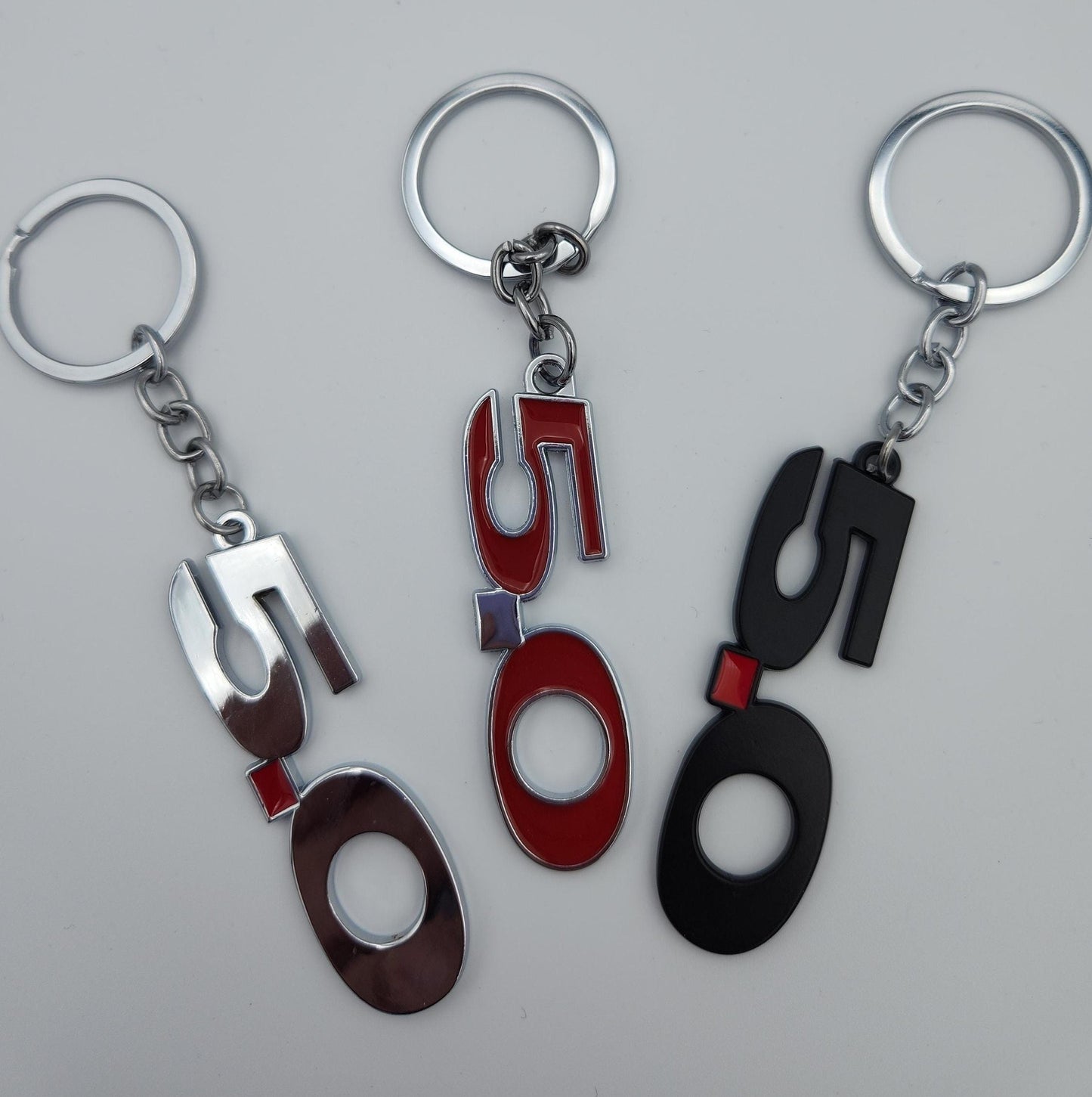 5.0 Badge Keychain