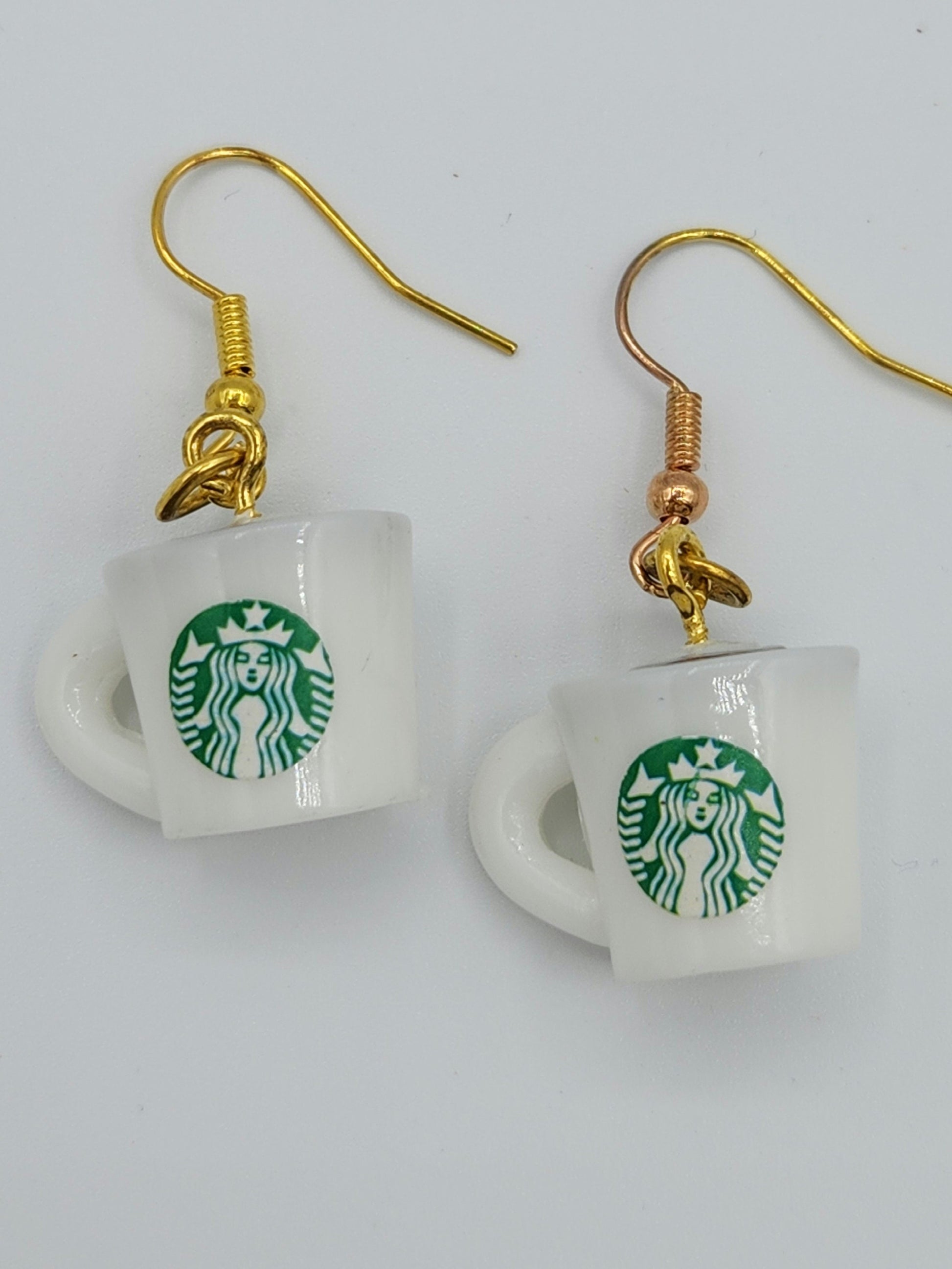 Coffee Mug Earrings