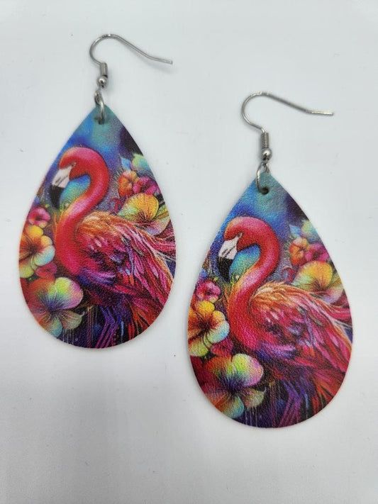 Flamingo Earrings