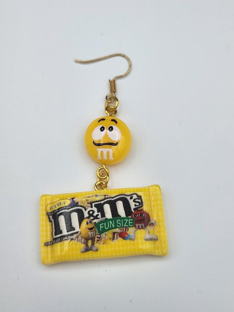 M & M earrings