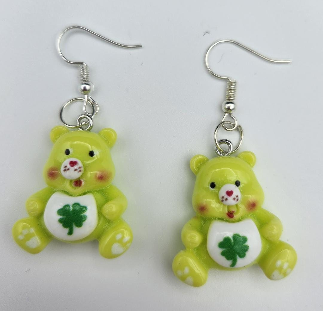 Cute Retro Bear Earrings