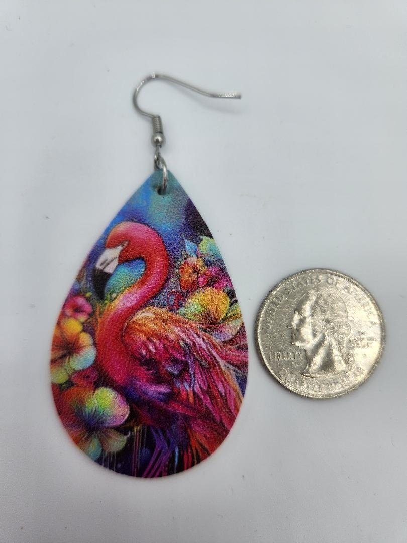 Flamingo Earrings