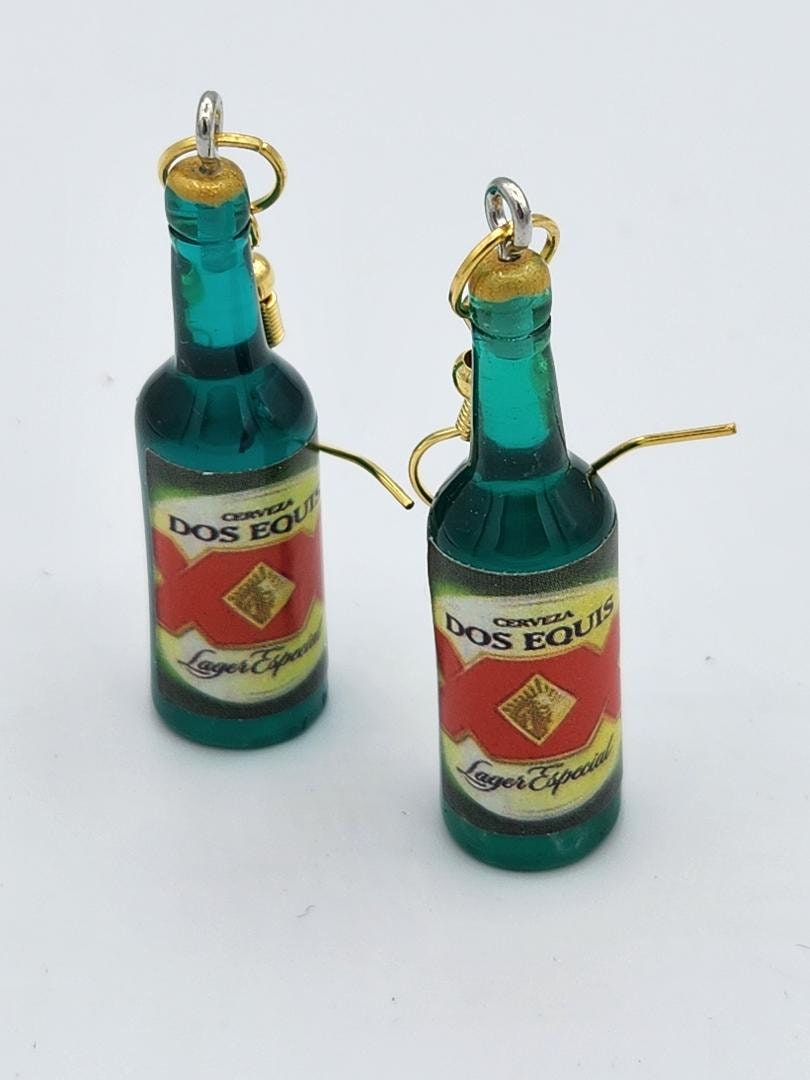 Beer Earrings Dos Equis