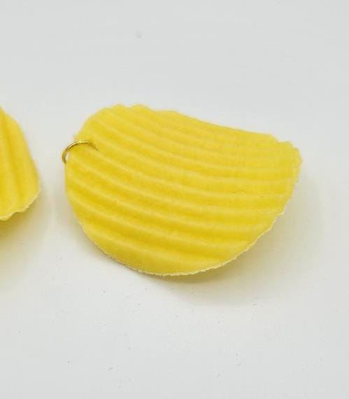 Potato Chip Earrings