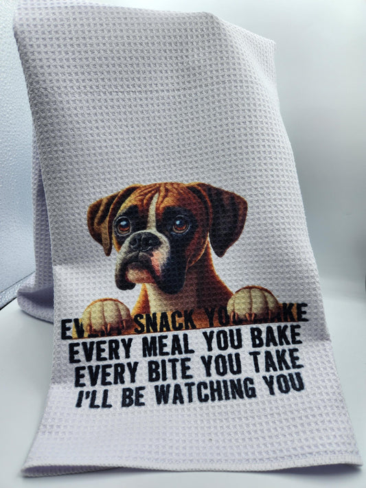 Kitchen Towel Boxer Every Snack Make Boxer