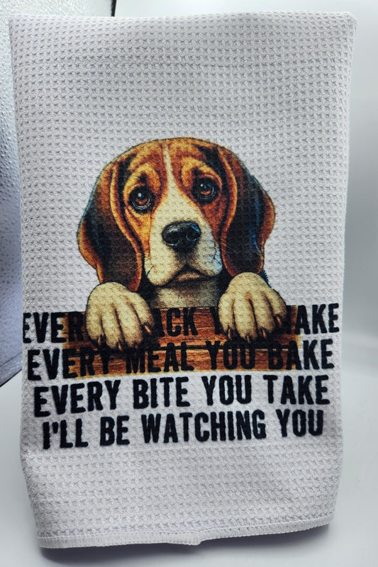 Kitchen Towel Boxer Every Snack Make Beagle