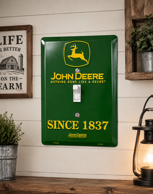 John Deere Wall Switch Cover – Farmhouse Decor