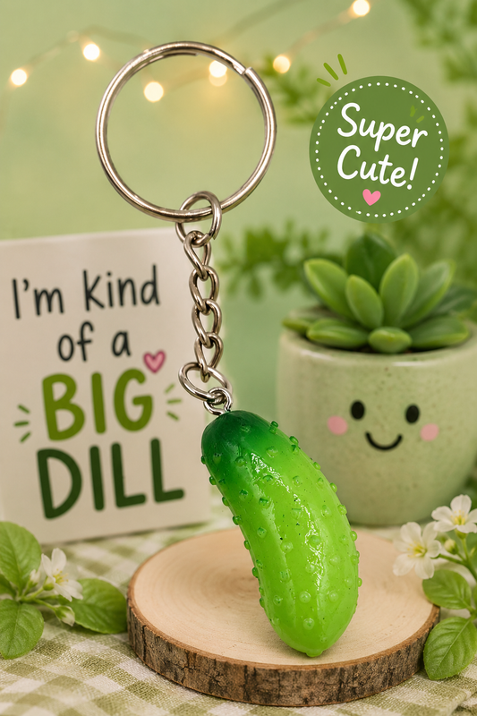 Pickle Keychain