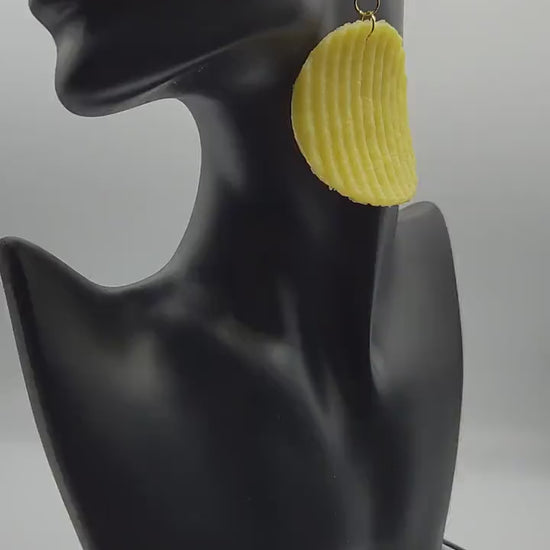 Potato Chip Earrings