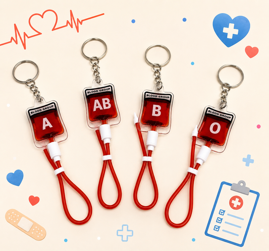 Blood Bag keychains