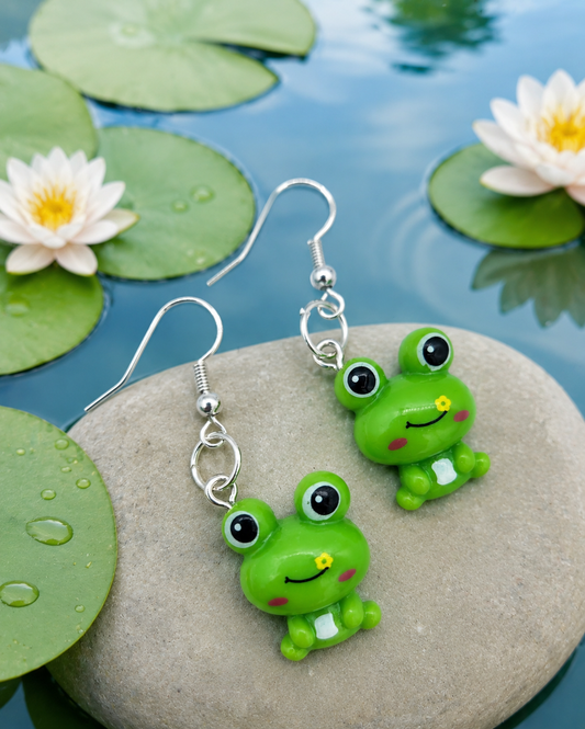 Cute Frog Earrings