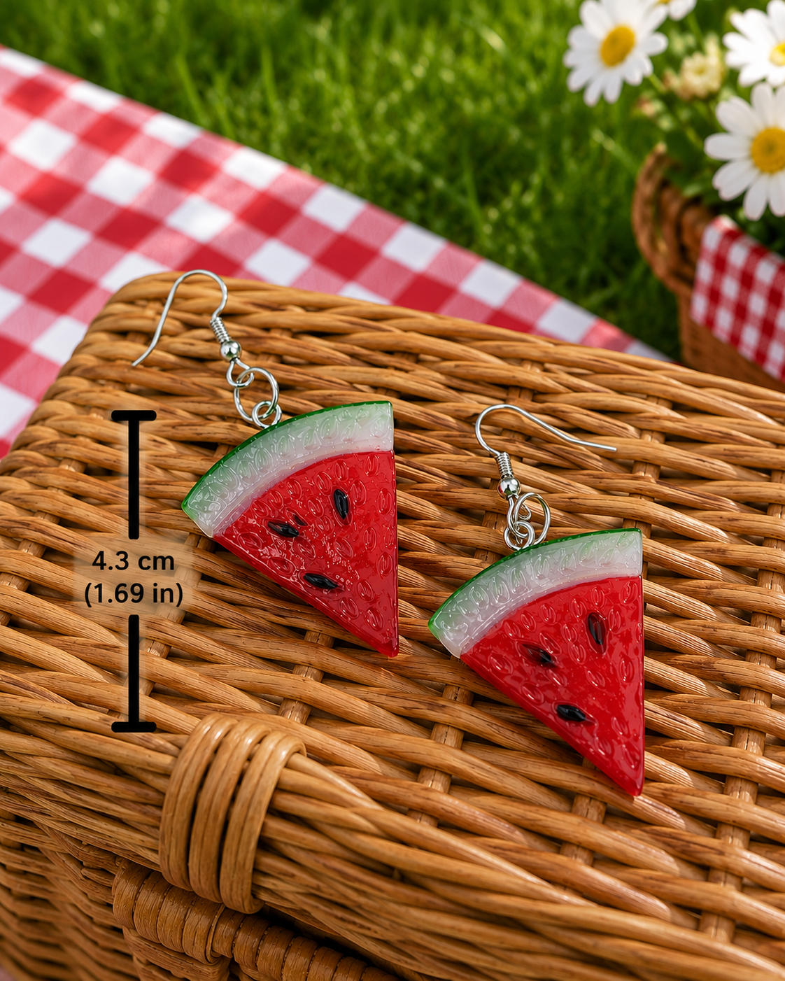 Watermelon Earrings