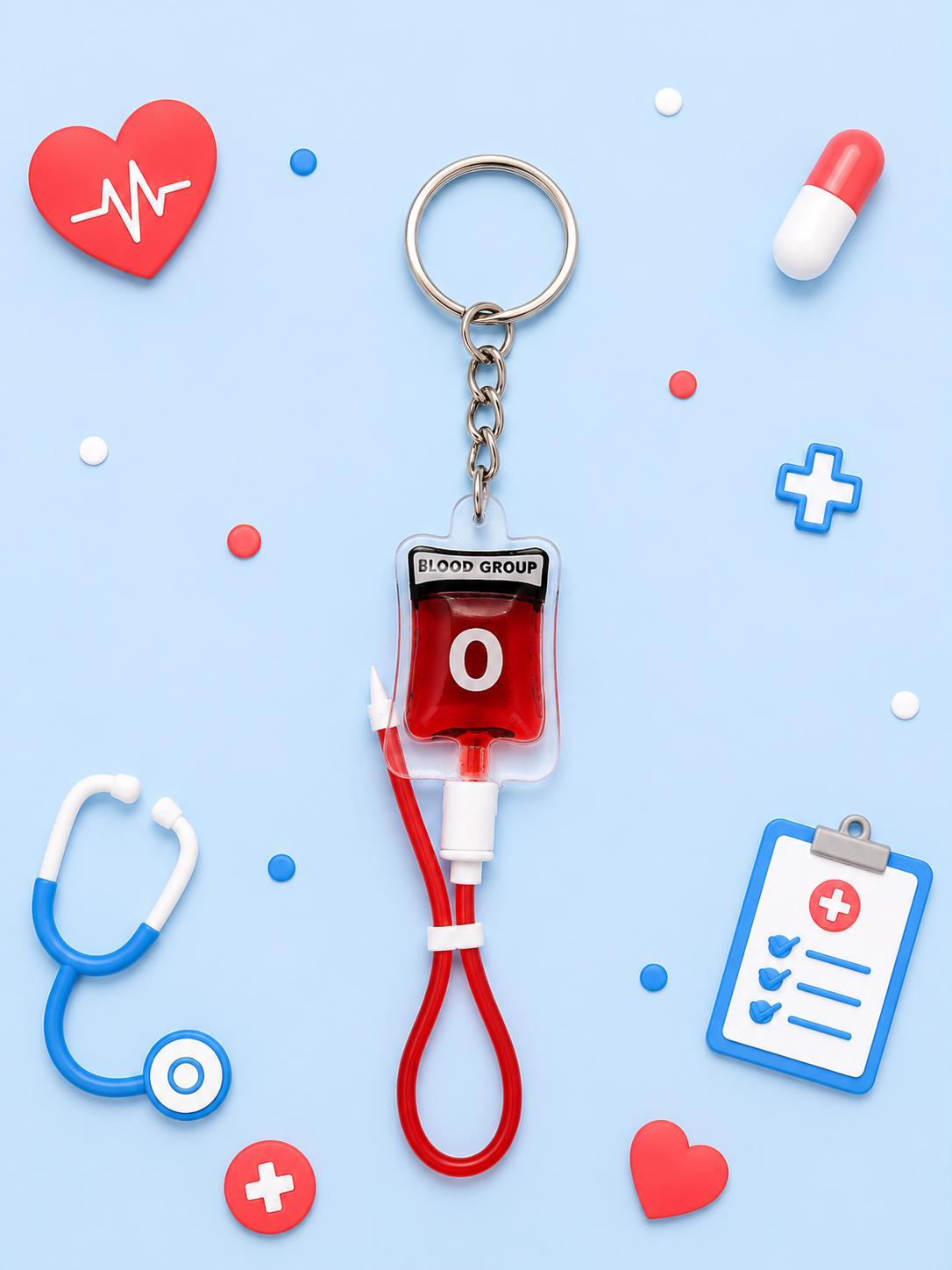 Blood Bag keychains