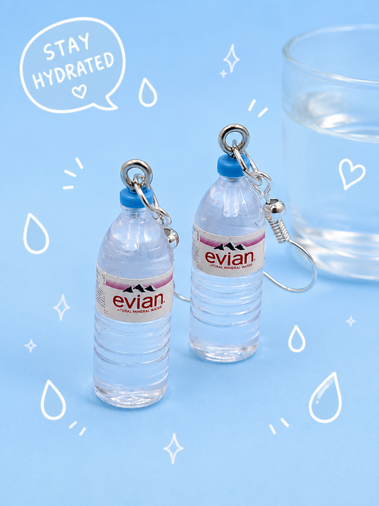 Minature water bottle Earrings