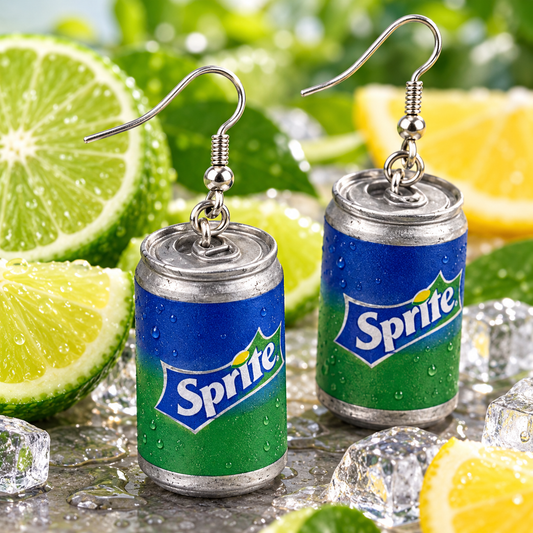 Mini Lemon and Lime Soda Earrings