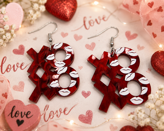 XO Kiss Earrings